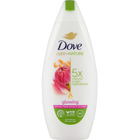 Dove Glowing Lotus Flower & Rice Water Duschgel 225 ml