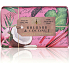 English Soap Rhubarb & Coconut - Rhabarber und Kokosnuss natürliche parfümierte Toilettenseife mit Sheabutter 190 g
