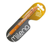 Nekupto Gummistift mit dem Namen Milena