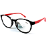 Berkeley Lesebrille Dioptrien +2,5 Kunststoff schwarz rot Seitenrahmen 1 Stück MC2253