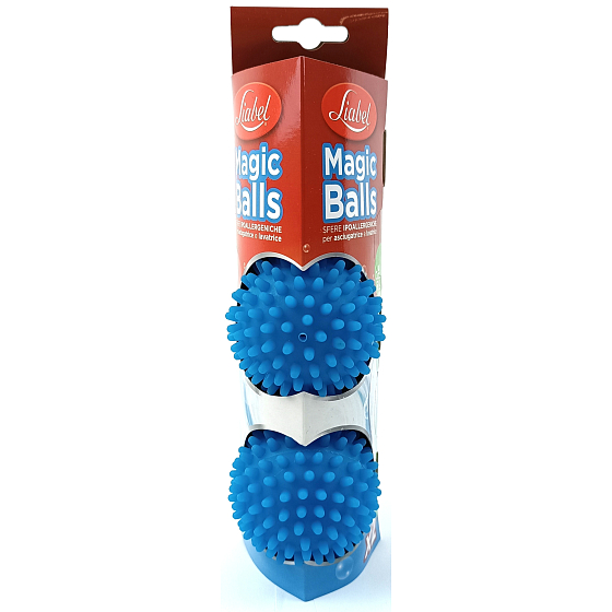 Liabel Magic Balls hypoallergene Bälle für Trockner und Waschmaschine 2 Stück