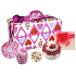 Bomb Cosmetics Love You - Ich liebe dich, Butter-Badekugel 50 g + Butter-Badekugel 50 g + Sprudel-Badekugel 160 g + Glycerinseife 100 g, Kosmetikset