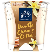 Glade Duftkerze Maxi Vanilla Cream Cookies, 204 g