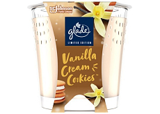 Glade Duftkerze Maxi Vanilla Cream Cookies, 204 g