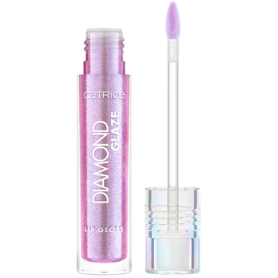 Catrice Diamond Glaze lesk na rty 030 Less Bitter More Glitter, 3 ml. Třpytivý lesk na rty, který dodává intenzivní lesk a oslnivý efekt s jemnými třpytkami.