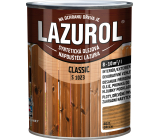 Lazurol Classic S1023 dünnschichtige Lasur für Holz mit Ölgehalt, 0021 Nussbaum, 750 ml