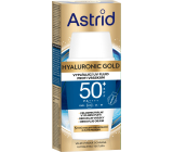 Astrid Hyaluronic Gold denní pleťový fluid SPF 50, 50 ml