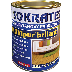Sokrates Movipur Brilant Glanz Parkettlack für Böden, 600 g