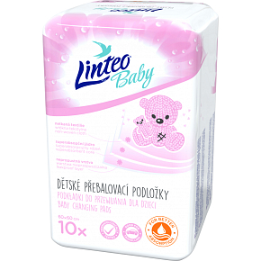 Linteo Baby Wickelunterlagen, 10 Stk. Linteo Baby Wickelunterlagen, 10 Stk.