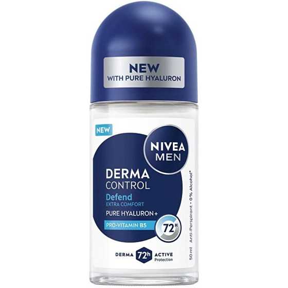 Nivea Men Derma Control Defend roll-on pro muže, 50 ml