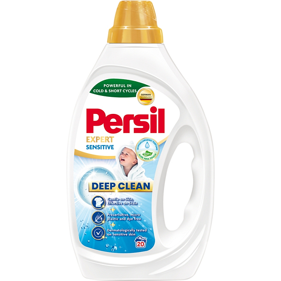Persil Expert Sensitive Waschgel, 20 Waschladungen, 900 ml