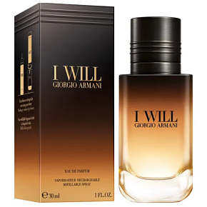 Giorgio Armani I Will Parfümierte Wasser für Männer 30 ml