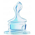 Nuk Silicone Orthodontic Teat 6-18 Monate Größe 2 für dünne Flüssigkeiten