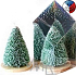 Lima Weihnachtsbaum große Kerze grün 15 x 8 cm 1 Stück