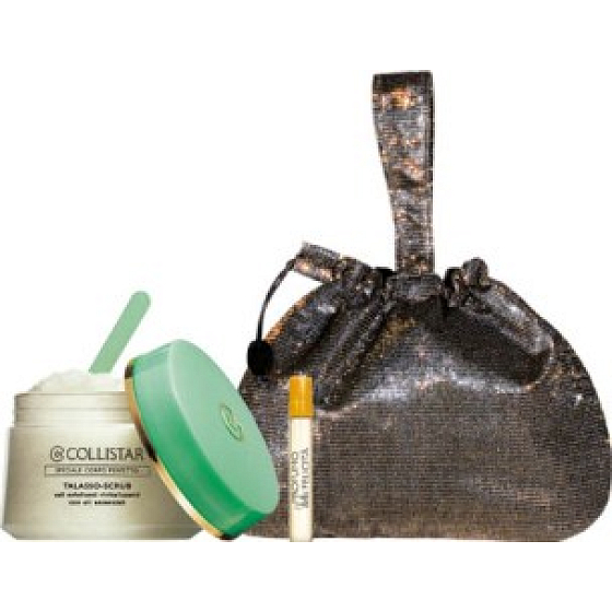 Collistar Talasso Peeling 700 ml + Profumo Della Felicita 7,5 ml + elegante Tasche, Kosmetikset