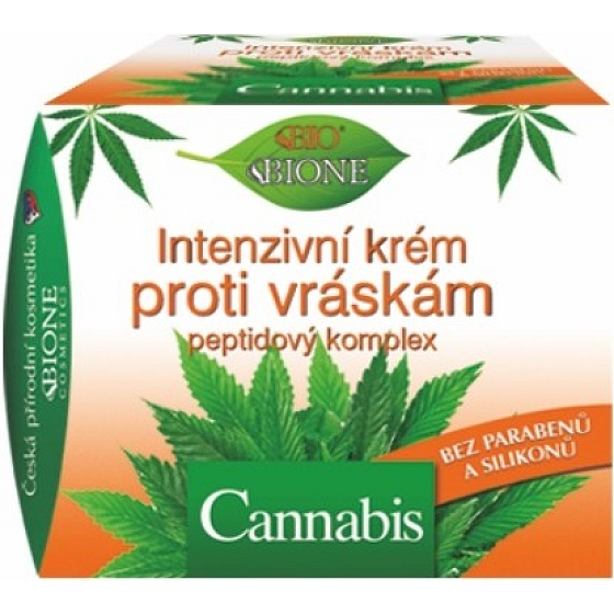 Bione Cosmetics Cannabis Intensiv Anti-Falten-Creme 51 ml