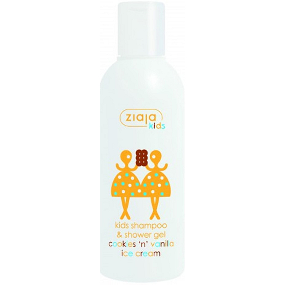 Ziaja Kids 2in1 Keks Vanilleeis Shampoo und Duschgel 200 ml