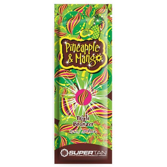 SuperTan Super Sensations Ananas- und Mango-Intensivbräunungsbronzer für Solarium 5 ml