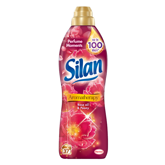 Silan Aromatherapie Nektar Inspirationen Rosenöl & Pfingstrose Weichspüler 37 Dosen 925 ml