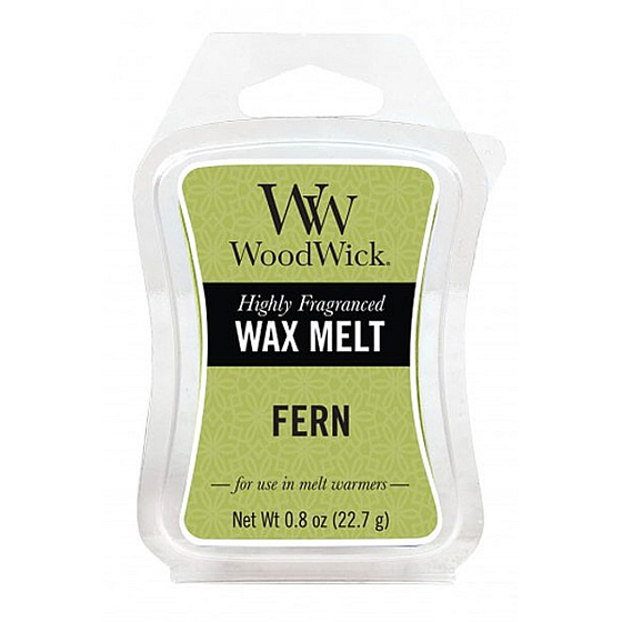 WoodWick Fern - Farn duftendes Wachs für Aromalampen 22,7 g