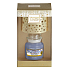 Yankee Candle Holiday Lights - Duftkerze für Weihnachtslichter Klassisches kleines Glas 104 g + Fass Schatten Weihnachtsgeschenkset