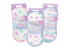 Vivid Unicorn 2-in-1 Universelles antibakterielles Reinigungspad aus Mikrofaser und Drahtgeflecht 19 cm x 9,5 cm 1 Stück