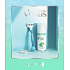 Gillette Venus Smooth Rasierer für Frauen + Ersatzköpfe 2 Stück + Satin Care Rasiergel für Frauen 75 ml, Kosmetikset für Frauen