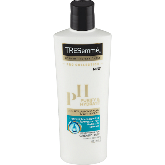 TRESemmé Purify & Hydrate Conditioner für fettige Kopfhaut und trockene Spitzen 400 ml
