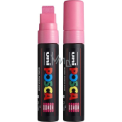 Posca Universal-Acrylmarker mit extra breiter, gerader Spitze 15 mm Pink PC-17K