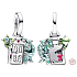 Charm Sterling Silber 925 Disney Pixar Monsters Ltd, Tür, Armband-Anhänger
