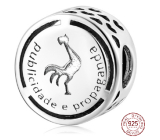 Charme Sterling Silber 925 Werbung, Förderung, Perle auf Armband Arbeitsplätze