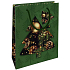 Nekupto Geschenkpapier Tasche 14 x 11 x 6,5 cm Weihnachtsbaum grün