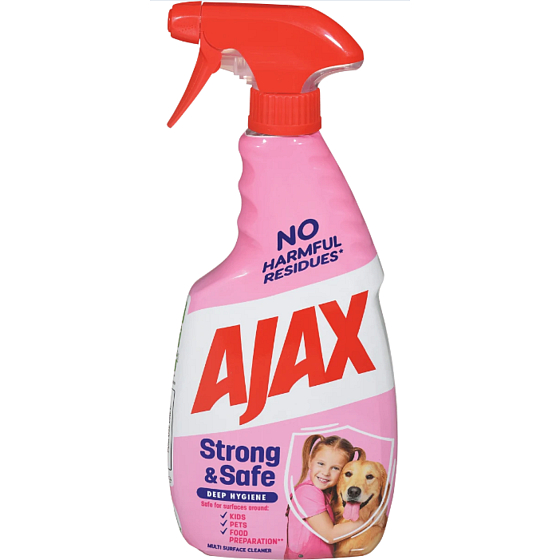 Ajax Strong & Safe Allzweckreiniger Spray mit Ingwer- und Yuzu-Duft 500 ml