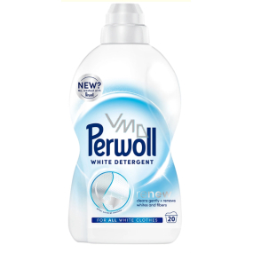 Perwoll Renew White Detegent Waschgel für weiße und helle Kleidung 20 Dosen 1000 ml Perwoll Renew White Detegent Waschgel für weiße und helle Kleidung 20 Dosen 1000 ml