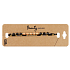 Albi Perle Schwarz - orangefarbenes Armband, verstellbare Größe, Set 2 Stück