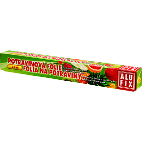 Alufix Lebensmittelfolie in der Verpackung, 30 Meter