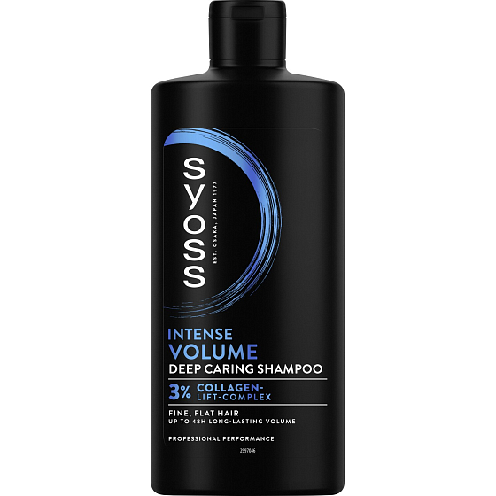 Syoss Volume Shampoo für feines, plattes Haar, 440 ml