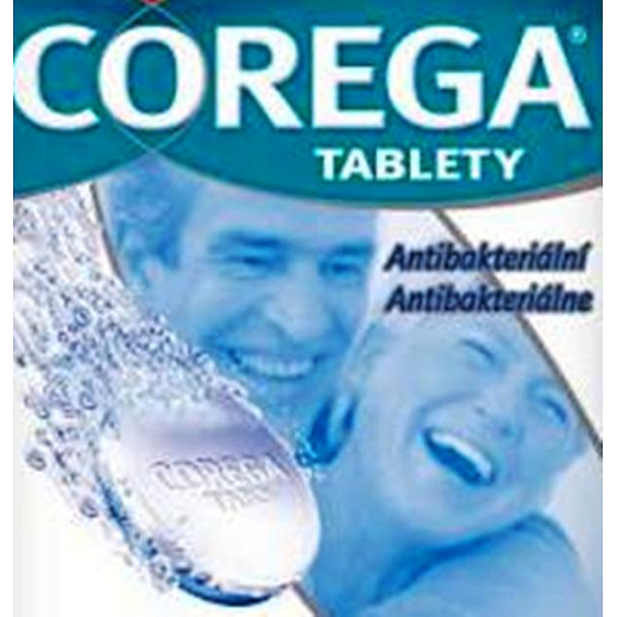 Corega Tabs Antibakterielle 3-Minuten-Reinigungstabletten für Zahnprothesen 1 Stück