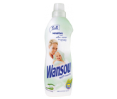 Wansou Sensitive Aloe Vera Weichspüler konzentriert 1 l = 4 l