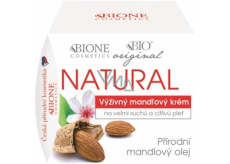 Bione Cosmetics Mandel original natural nährende Mandelcreme für sehr trockene und empfindliche Haut 51 ml