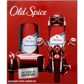 Old Spice White Water Deodorant Spray 150 ml + Duschgel 250 ml, Kosmetikset