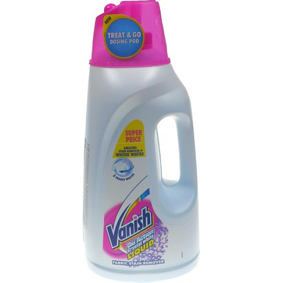 Vanish Oxi Action Kristallweiß Flüssiger Fleckentferner 2 l