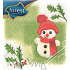 Waldpapierservietten 1 Lage 33 x 33 cm 20 Stück Weihnachtsschneemann