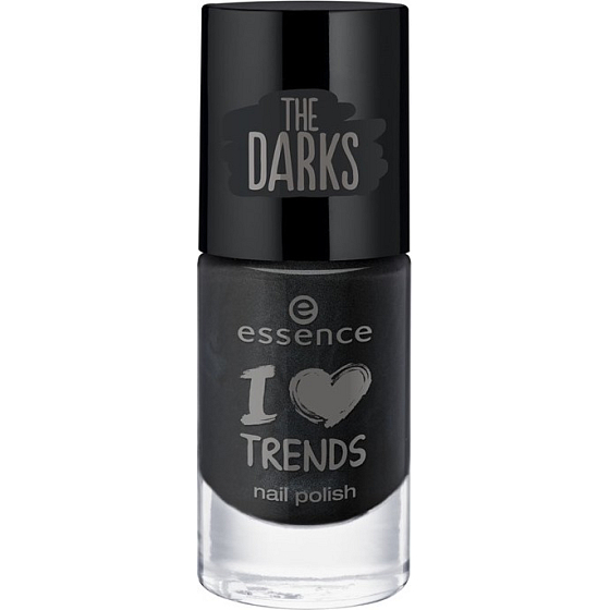 Essenz Ich liebe Trends The Darks Nagellack 20 Turn On The Black 8 ml