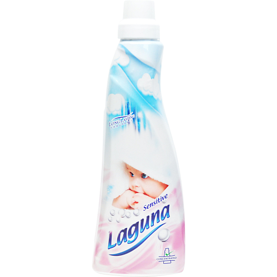 Laguna Sensitive mit zart cremigem Duft konzentrierter Weichspüler für empfindliche Haut 1 l