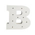 Nekupto Holz LED Buchstabe B Dekoration 16 cm