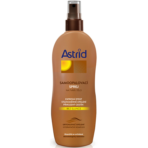 Astrid Sun Selbstbräunungsspray für Gesicht und Körper 150 ml