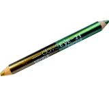 Princessa Davis Eye Double Color Lidschatten mit Bleistift 021 hellgrün und gold 6 g
