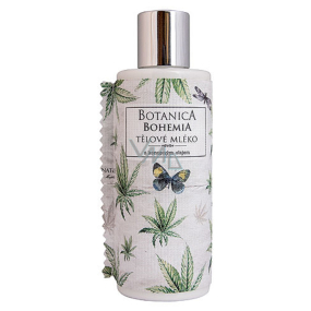 Bohemia Gifts Botanica Hanföl Körpermilch für alle Hauttypen 200 ml