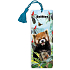 Prime3D Lesezeichen - Panda Red 5,7 x 15,3 cm